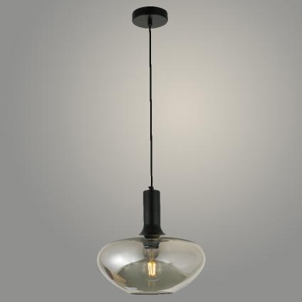 Подвес 74741/1HQ BK+SM черный 1х40W E27 d350 h800, 24